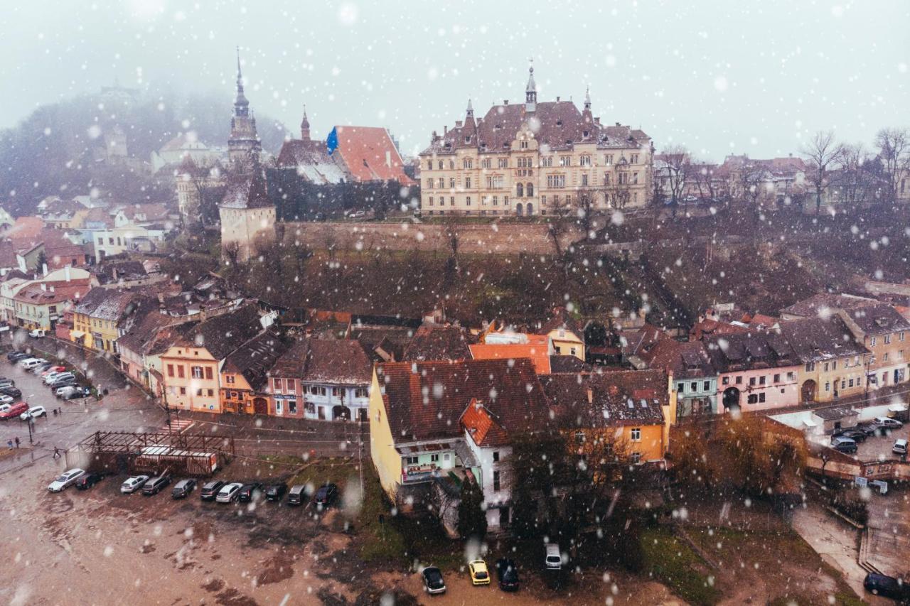Casa Moldo Lägenhet Sighişoara Exteriör bild