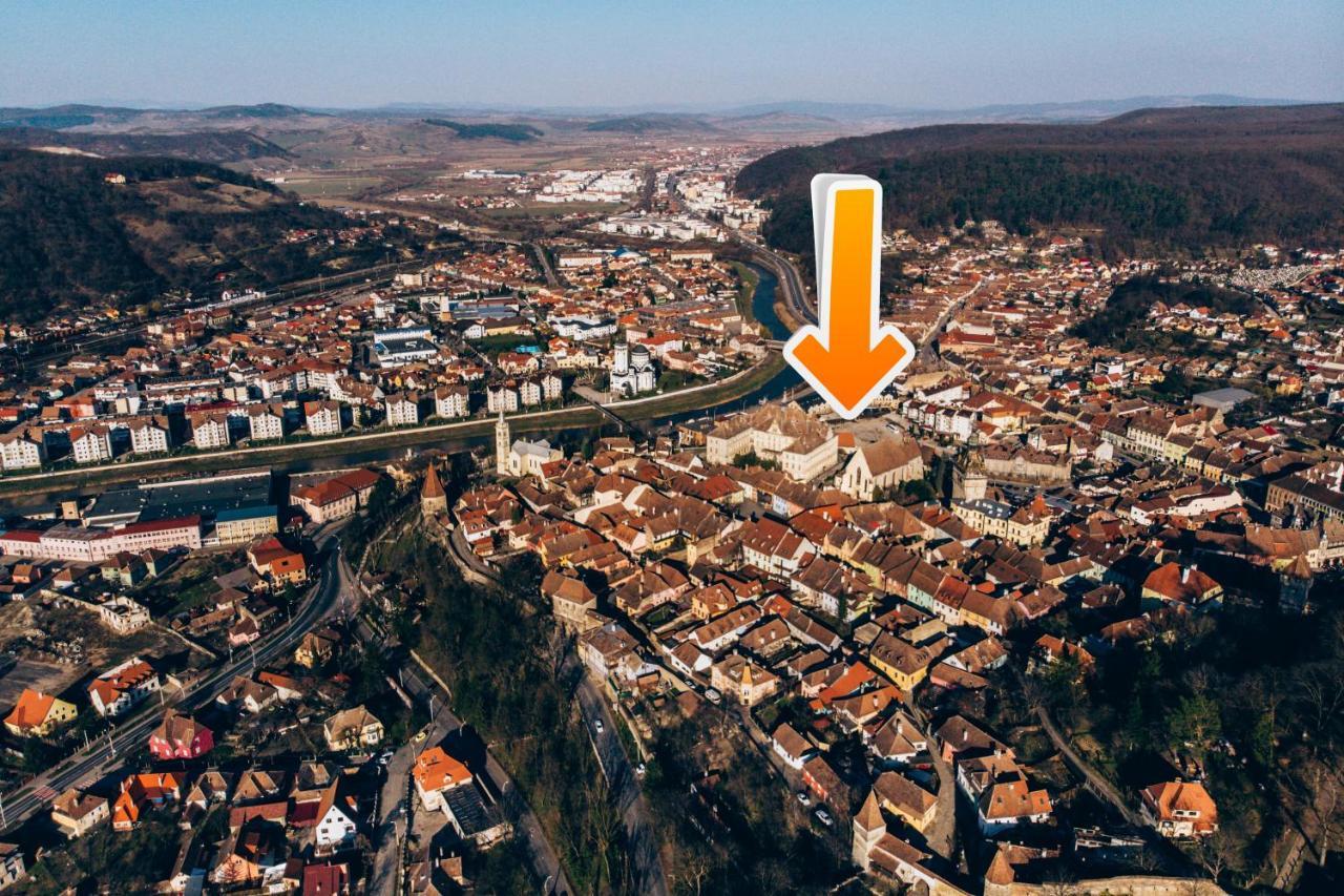 Casa Moldo Lägenhet Sighişoara Exteriör bild