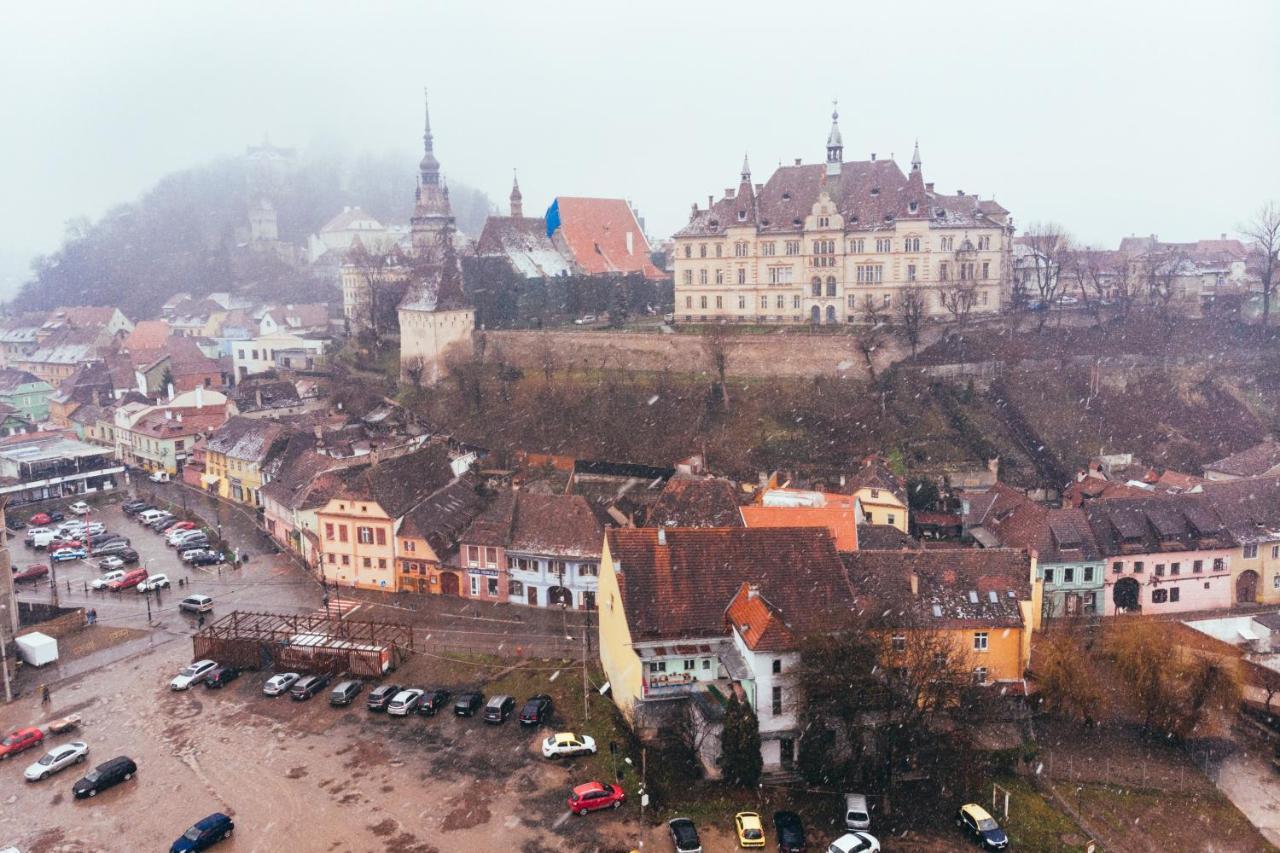 Casa Moldo Lägenhet Sighişoara Exteriör bild