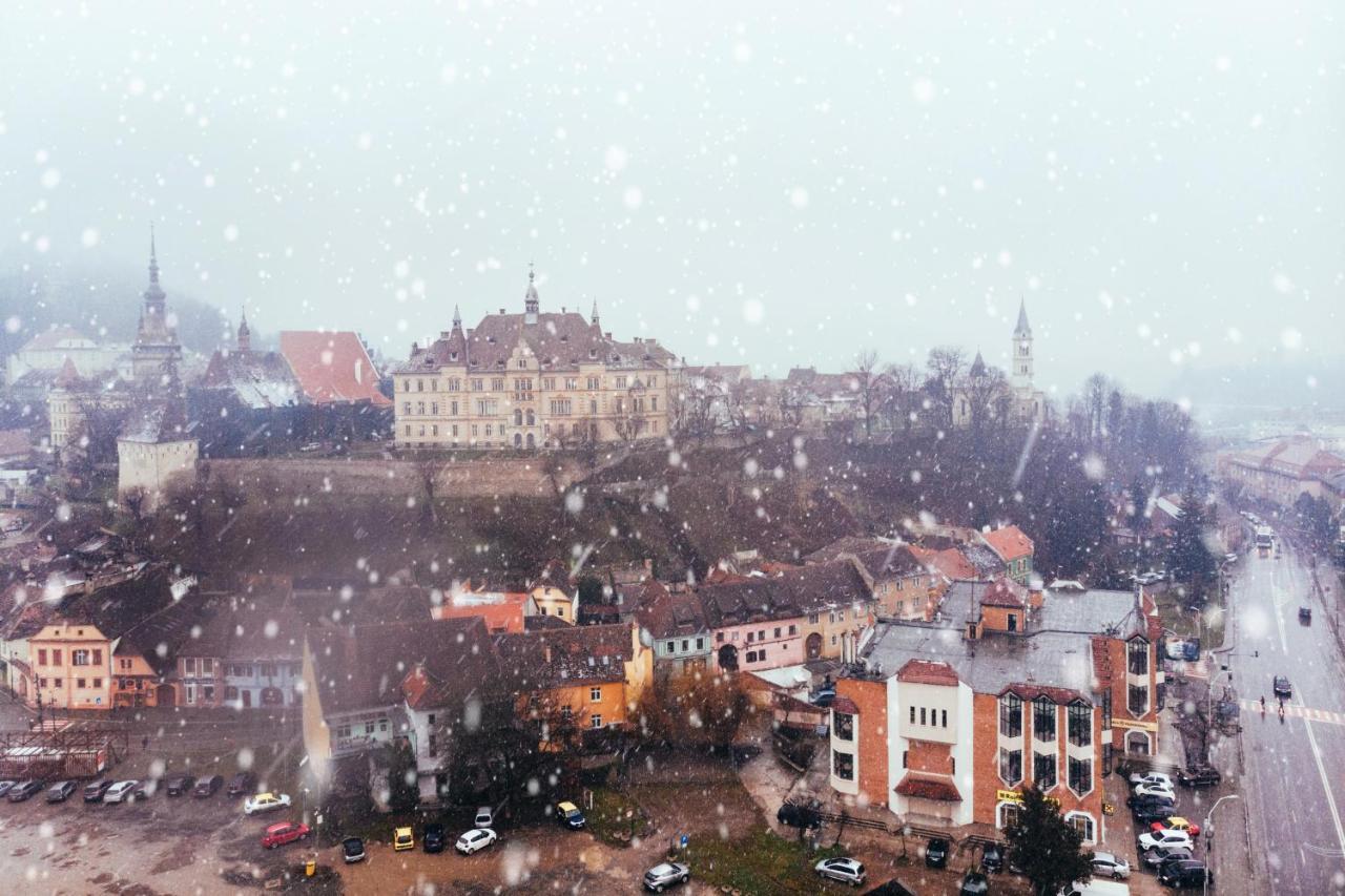 Casa Moldo Lägenhet Sighişoara Exteriör bild